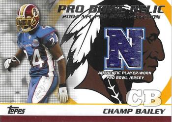 2004 Topps - Pro Bowl Jerseys #PB-CB Champ Bailey Front