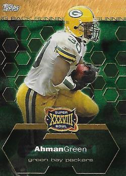 2004 Topps Super Bowl XXXVIII Card Show - Gold #6 Ahman Green Front