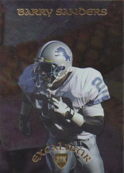 1997 Collector's Edge Excalibur - 22K Knights #05 Barry Sanders Front