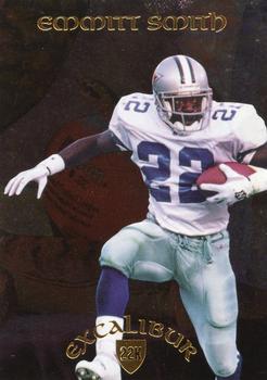 1997 Collector's Edge Excalibur - 22K Knights #06 Emmitt Smith Front