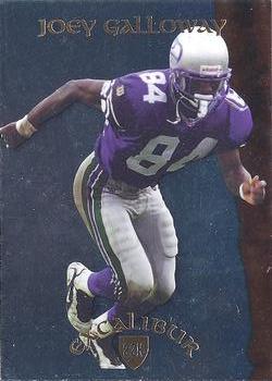 1997 Collector's Edge Excalibur - 22K Knights #11 Joey Galloway Front