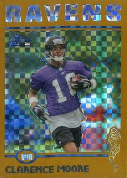 2004 Topps Chrome - Gold Xfractors #273 Clarence Moore Front