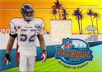 2004 Topps Chrome - Pro Bowl Jerseys #PBP-RL Ray Lewis Front