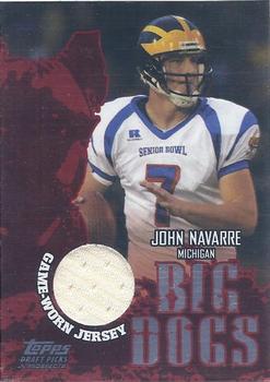 2004 Topps Draft Picks & Prospects - Big Dog Relics Silver #BD-JN John Navarre Front