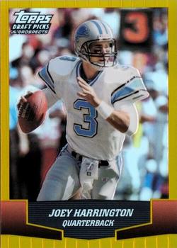 2004 Topps Draft Picks & Prospects - Gold Chrome #41 Joey Harrington Front