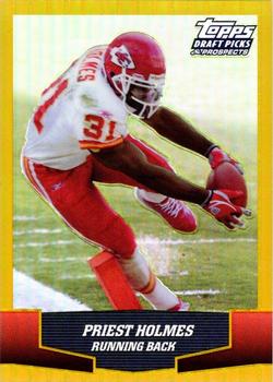 2004 Topps Draft Picks & Prospects - Gold Chrome #51 Priest Holmes Front