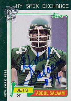 2004 Topps All-Time Fan Favorites - Autographs #AS Abdul Salaam Front