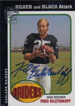 2004 Topps All-Time Fan Favorites - Autographs #FB Fred Biletnikoff Front