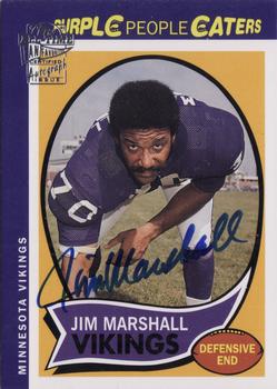 2004 Topps All-Time Fan Favorites - Autographs #JMA Jim Marshall Front