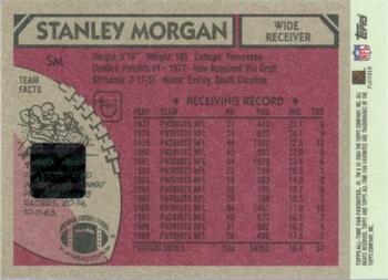 2004 Topps All-Time Fan Favorites - Autographs #SM Stanley Morgan Back