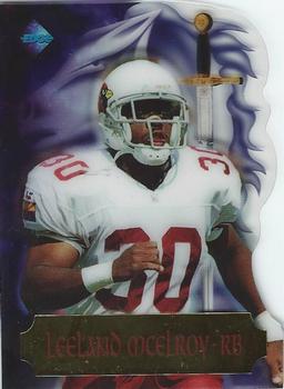 1997 Collector's Edge Excalibur - Crusaders #13 Leeland McElroy Front