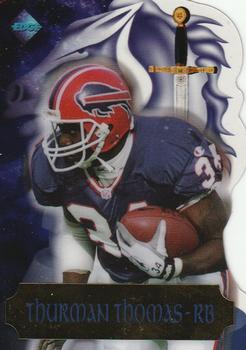 1997 Collector's Edge Excalibur - Crusaders #17 Thurman Thomas Front