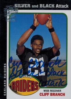 2004 Topps All-Time Fan Favorites - Autographs Notations #CB Cliff Branch Front