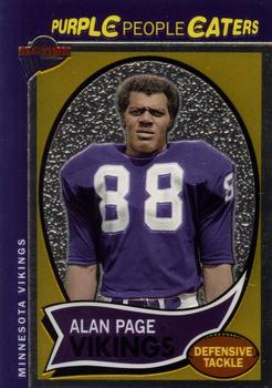 2004 Topps All-Time Fan Favorites - Chrome #1 Alan Page Front