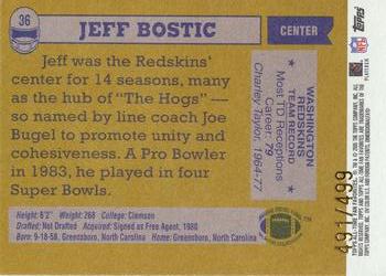 2004 Topps All-Time Fan Favorites - Chrome #36 Jeff Bostic Back