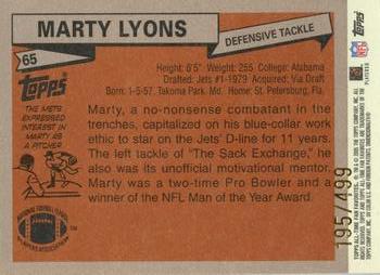 2004 Topps All-Time Fan Favorites - Chrome #65 Marty Lyons Back