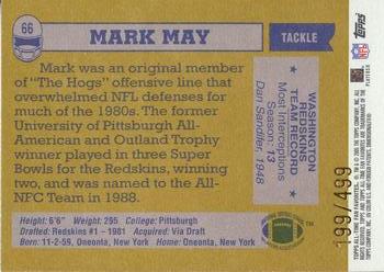 2004 Topps All-Time Fan Favorites - Chrome #66 Mark May Back