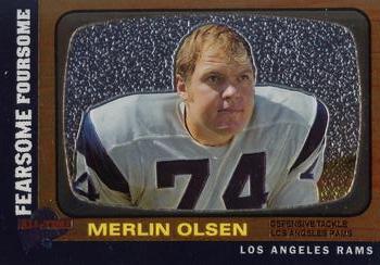 2004 Topps All-Time Fan Favorites - Chrome #68 Merlin Olsen Front