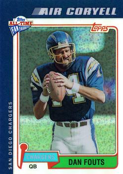 2004 Topps All-Time Fan Favorites - Chrome Refractors #16 Dan Fouts Front