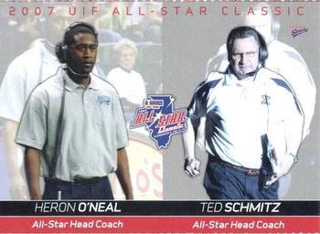 2007 MultiAd UIF All Star Classic #NNO All-Star Head Coaches (Heron O'Neal / Ted Schmitz) Front