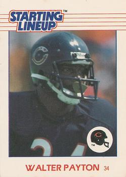 1988 Kenner Starting Lineup Cards - Unreleased Figure Aftermarket #3599119020 Walter Payton Front