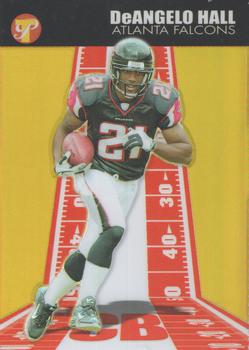 2004 Topps Pristine - Gold Refractors #72 DeAngelo Hall Front