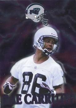 1997 Collector's Edge Excalibur - NFL Draft #10 Rae Carruth Front