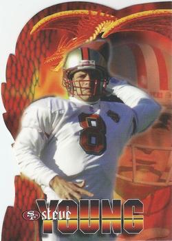 1997 Collector's Edge Excalibur - Over Lords #12 Steve Young Front