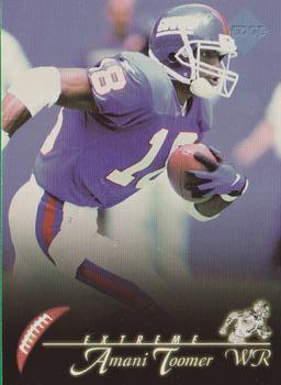1997 Collector's Edge Extreme #116 Amani Toomer Front