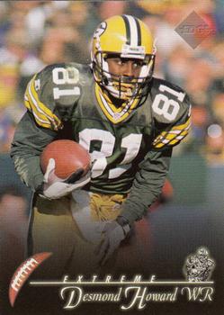1997 Collector's Edge Extreme #126 Desmond Howard Front