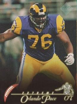 1997 Collector's Edge Extreme #166 Orlando Pace Front