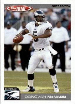 2004 Topps Total - First Edition #1 Donovan McNabb Front
