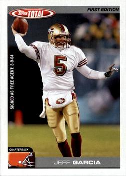 2004 Topps Total - First Edition #8 Jeff Garcia Front