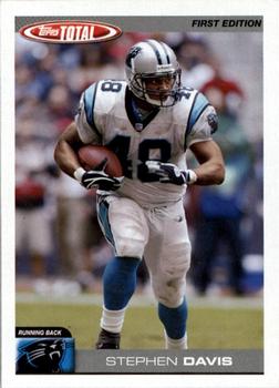 2004 Topps Total - First Edition #10 Stephen Davis Front