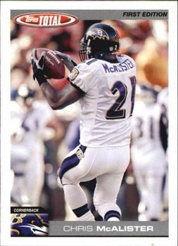 2004 Topps Total - First Edition #13 Chris McAlister Front