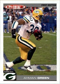 2004 Topps Total - First Edition #15 Ahman Green Front