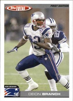2004 Topps Total - First Edition #16 Deion Branch Front
