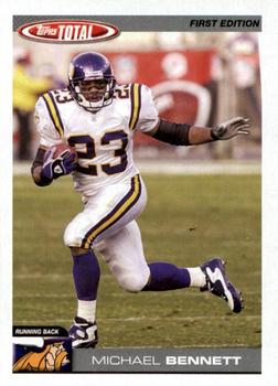 2004 Topps Total - First Edition #82 Michael Bennett Front