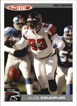 2004 Topps Total - First Edition #92 Alge Crumpler Front