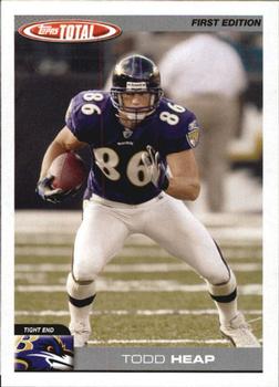 2004 Topps Total - First Edition #122 Todd Heap Front
