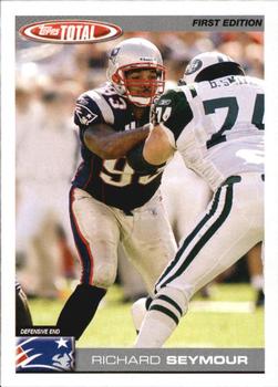 2004 Topps Total - First Edition #146 Richard Seymour Front