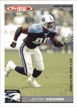 2004 Topps Total - First Edition #161 Jevon Kearse Front