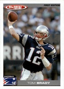 2004 Topps Total - First Edition #200 Tom Brady Front