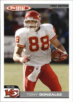2004 Topps Total - First Edition #208 Tony Gonzalez Front