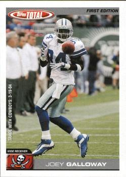 2004 Topps Total - First Edition #209 Joey Galloway Front