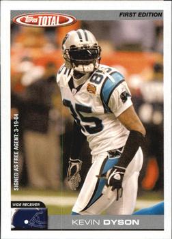 2004 Topps Total - First Edition #216 Kevin Dyson Front