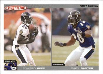 2004 Topps Total - First Edition #223 Edward Reed / Gary Baxter Front