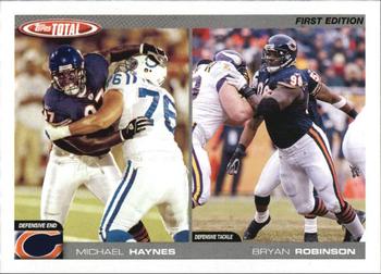 2004 Topps Total - First Edition #227 Michael Haynes / Bryan Robinson Front