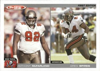 2004 Topps Total - First Edition #249 Anthony McFarland / Greg Spires Front