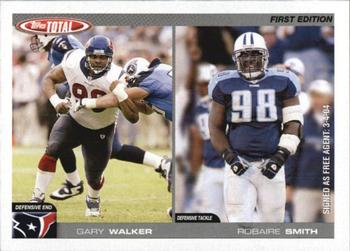 2004 Topps Total - First Edition #257 Gary Walker / Robaire Smith Front